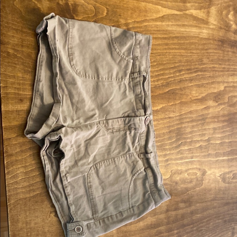 Chocolate Tan Cargo Shorts Versatile Cotton Blend